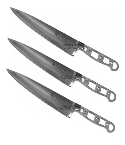 Hoja De Cuchillo Para Encabar Trento 20cm Gourmet X3 Unid.