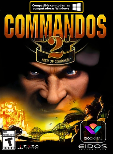 Commandos 2: Men Of Courage Multijugador Para Computadora