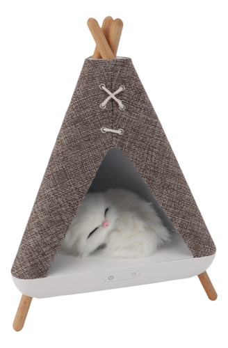 Cabecera Ajustable Con Altavoz Cat Night, Diseño En Forma De