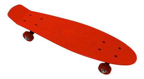 Patineta Skate Penny Rojo Mini Longboard Reforzada Full