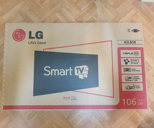 Smart Tv LG 42 Full Hd Led - Ideal Para La Cuarentena
