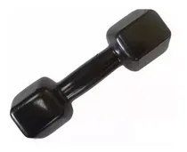 Comprar Peso Halter Sextavado Emborrachado 9kg Musculação Fitness Cor Preto