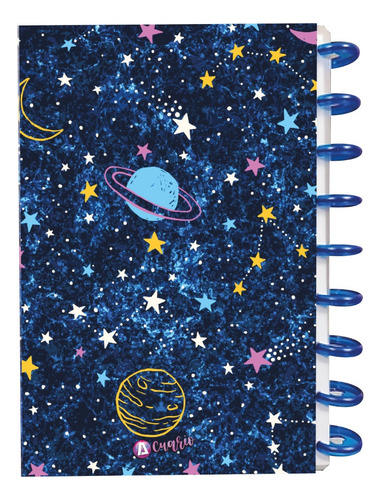 Cuaderno Discos T/frances 80hjs 105grs Pastadura 2 Separador Planetas