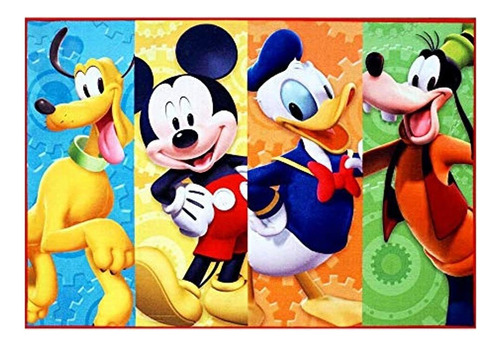 Alfombra Disney Mickey Mouse Clubhouse Hd Digital Mmch Decor