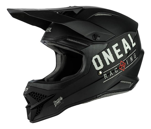 O'neal 3srs Casco Para Adultos Suciedad, Negro/gris, Xl