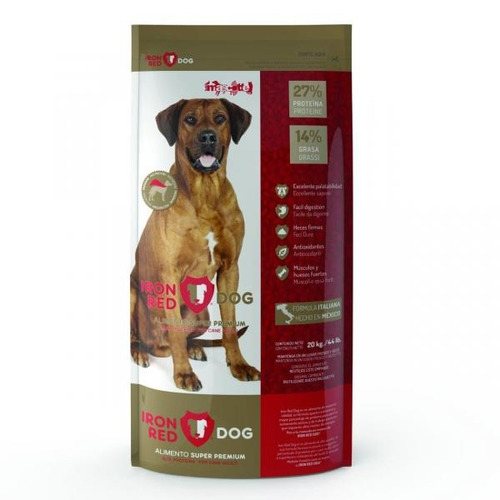 Alimento Perro Proteina Adulto Super Premium 20 Kg Iron Dog