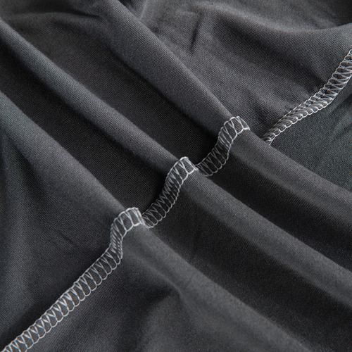 Funda De Sofá Cama Sin Brazos, Funda Elástica Para Futón Color Gris 120-155cm ,Tamaño S