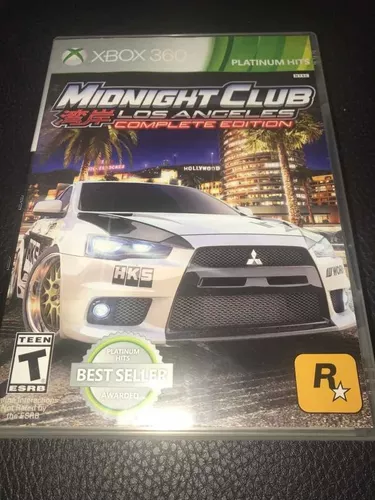 Midnight Club Los Angeles Complete Edition para Xbox 360 - Seminovo