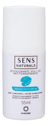 Desodorante Roll-on Antitranspirante Sens Naturals Hinode