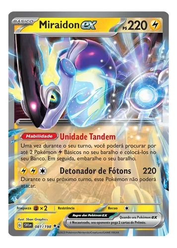 Pokemon Card Escarlate e Violeta