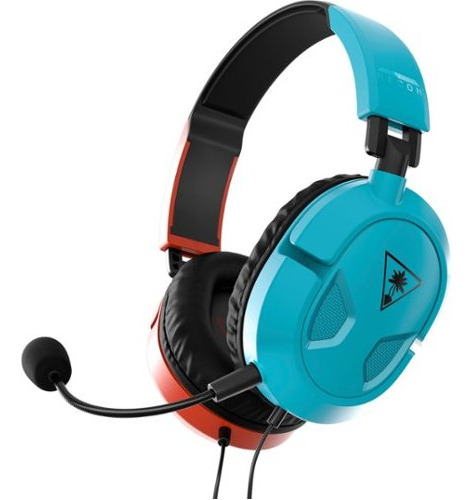 Audífonos Gamer Turtle Beach Color Azul Y Rojo Para