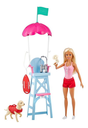 Muñeca Barbie Salvadidas Mattel 