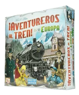 Juego De Mesa Aventureros Al Tren Europa Original Nuevo