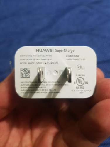 Cargador Original Huawei Súper Charger 