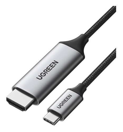 Ugreen Cabo Micro Usb Tipo C para Hdmi Preto Velocidade de Até 5.4Gbps Resolução de Até 4k 60Hz