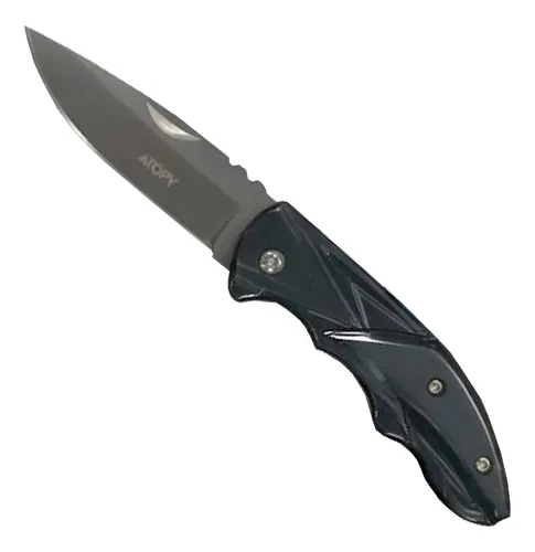 Canivete Inox Atp42 Com Flip Dobrável 15cm - Atopy | MercadoLivre