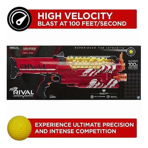 Nerf Rival Nemesis Mxvii-10k, Rojo