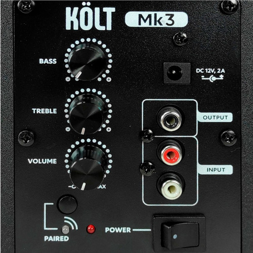Imagen 7 de 10 de Par Monitores De Estudio Parlantes Bluetooth Kolt Mk3
