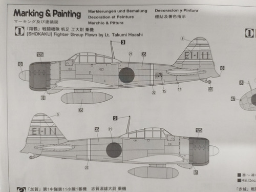 1/48 A6m2b Zero Hasegawa Pearl Harbor Asas Dobradas Wolfpack