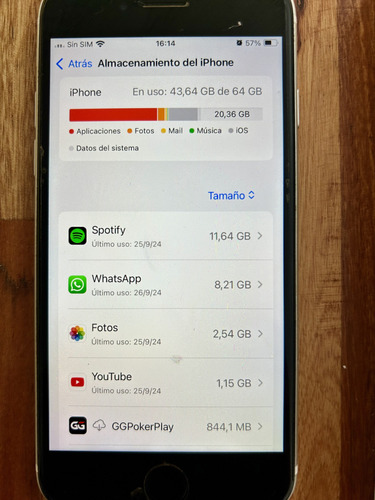 Apple Iphone Se (2da Generación) 64 Gb - Blanco Blanco (Usado)