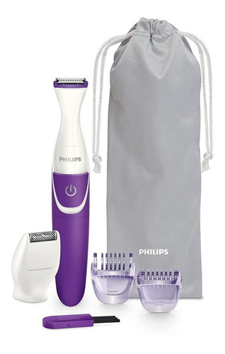 Imagen 2 de 8 de Depiladora Philips Bikini Genie Brt383 Inalámbrica