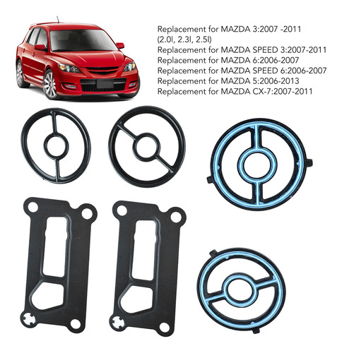 Juego De Juntas Enfriador De Aceite Para Mazda 3,5,6, Y Cx-7
