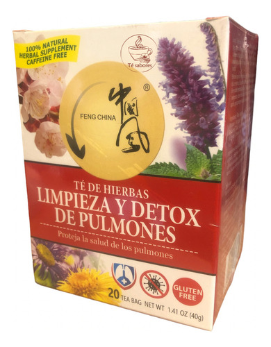 Té limpieza y detox de pulmones