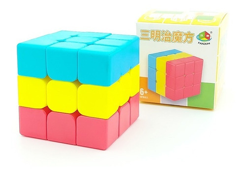 Cubo Rubik Fanxin Sandwich 3x3 De Colección Mod