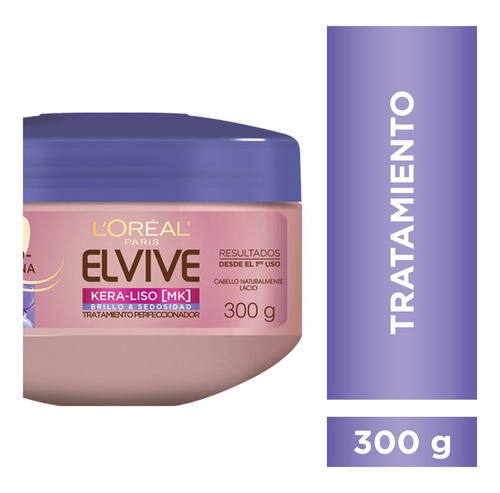 Tratamiento Kera Liso Brillo Sedosidad Elvive Loreal Paris