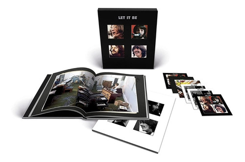 The Beatles Let It Be 5cd+blu-ray Audio+libro+fotos En Stock
