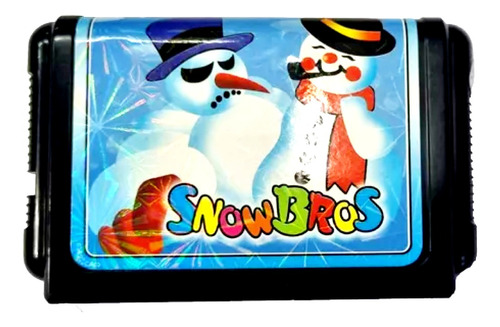 Cartucho Snow Bros Para Consolas 16 Bits Version Clasica