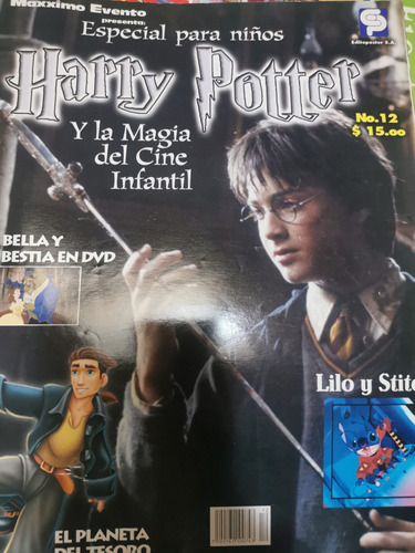 Revista Máximo Evento #12 Especial Niños Harry Potter