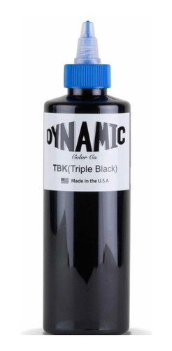 Dynamic Ink Triple Black Tinta Negra 8oz