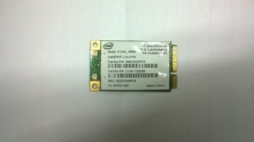 Placa Wifi Intel 512an_mmw Toshiba A300 A305 L305
