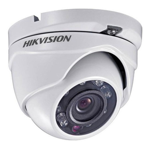 Cámara Domo 2.8mm, 1080p, 2mp, Hikvision.metálica