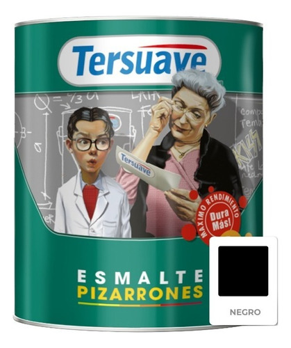 Esmalte Tersuave Para Pizarrones Negro 0.50 Lts - Mix