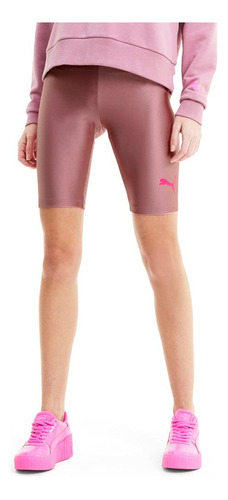 Shorts Ciclista Puma Evide Para Mujer Rosa