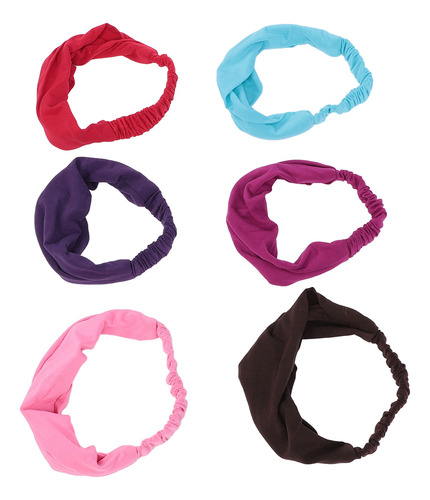 Diademas Elásticas Para Accesorios Para El Cabello, 6 Unidad
