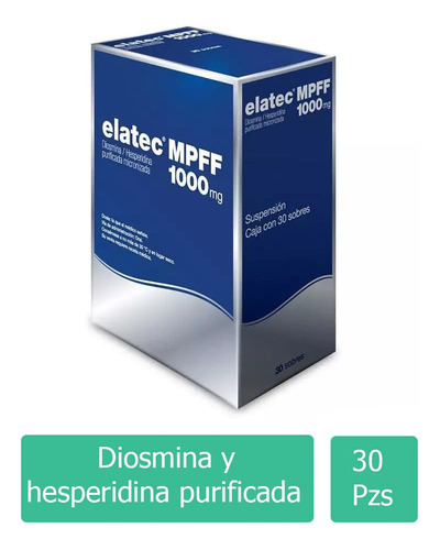 Elatec Mpff 1000 Suspensión Caja Con 30 Sobres