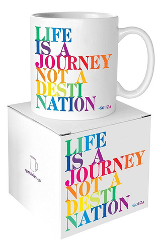 Tarjetas Cotizables Taza Life Journey, 1 Ea