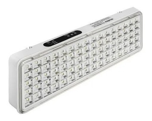 Imagen 1 de 5 de Luz De Emergencia Atomlux 2020 Litio 80 Led Plus Ultra Slim