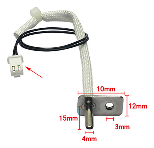 Sensor Temperatura 200k Ntc 3pcs Para Joyoung Fritadeira Ar