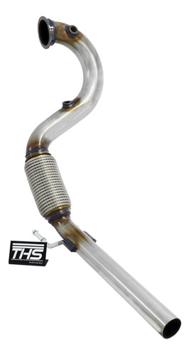 Downpipe Ths Inox 409 2.5 X 2.0 Pol. T-cross 1.0 Tsi 2020