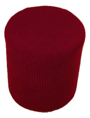 Funda Stretch Otomano Muebles Rojo