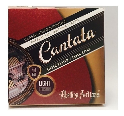 Encordado Criolla Clásica Cantata Light Tension 640