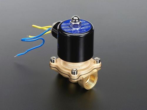 Imagen 3 de 7 de Electrovalvula De Laton Nps 12v 1/2 Solenoide - Arduino, Pic