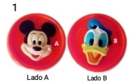 Yoyo Juguete Disney Original 2caras Mikey1donal2 Altorelieve