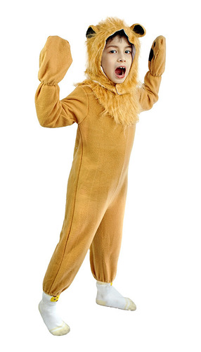 Halloween Niño Rey Del Bosque Rey León Simba Cosplay Disfraz