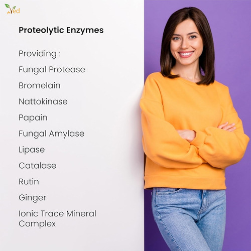 Complejo Enzimático Proteolítico Con Jengibre Y Minerales Ió
