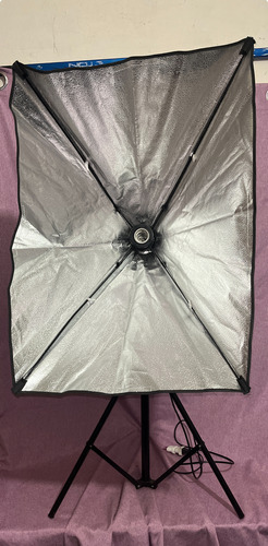 Luz Estudio Fotográfico Softbox Trípode Aluminio 2,90mt (Usado)
